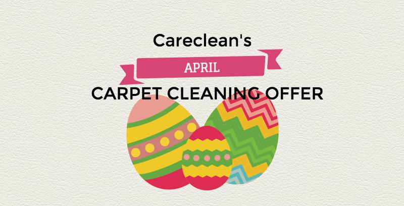 April carpet cleaning offer