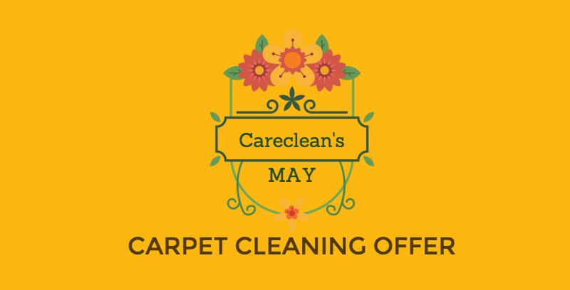 May carpet cleaning offer