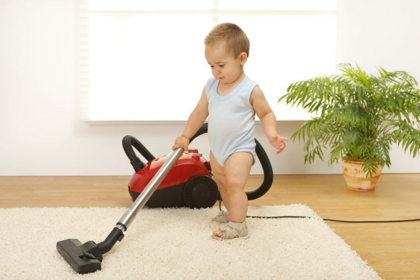 carpet cleaning baby