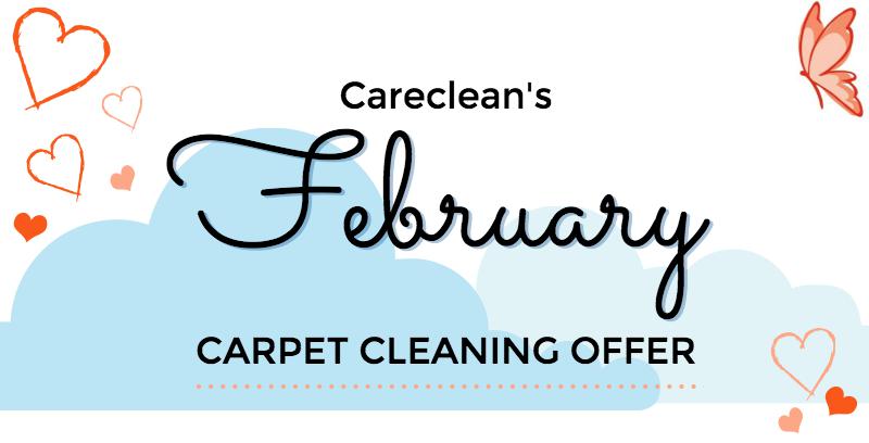 February carpet cleaning offer