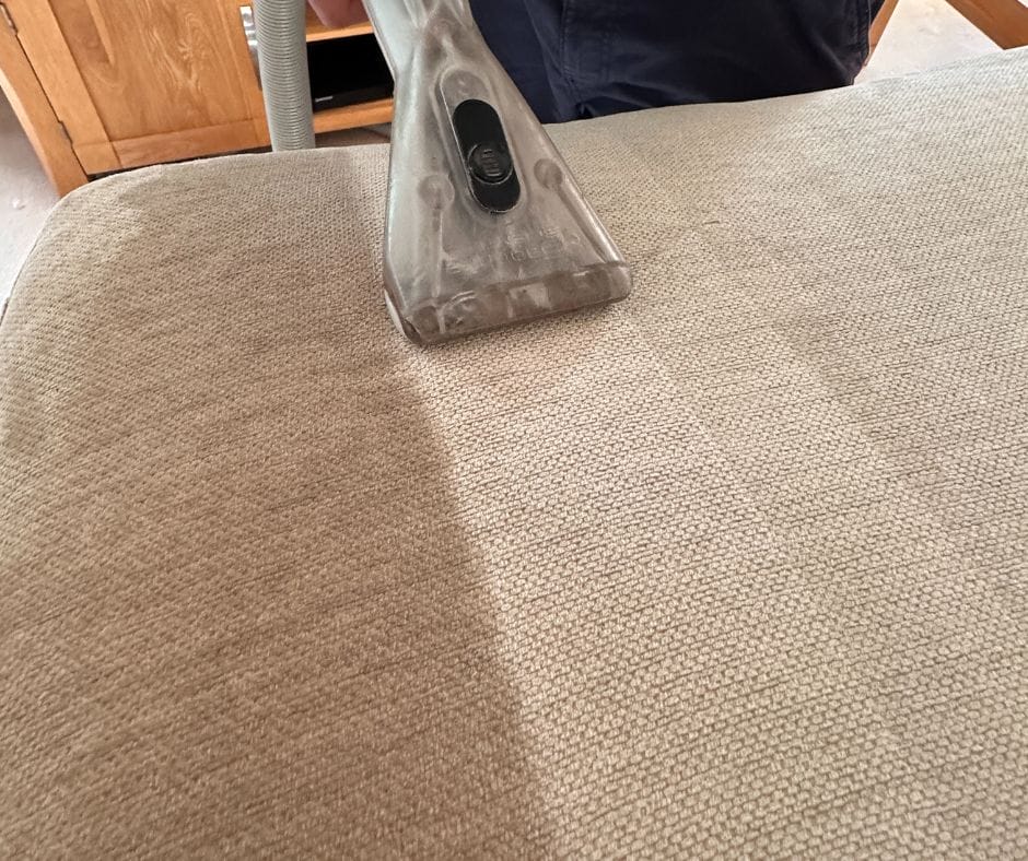 How long should a sofa take to dry after cleaning Careclean Essex
