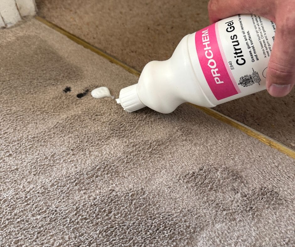 Oil stain on carpet what to do first (and when to stop) Careclean Essex