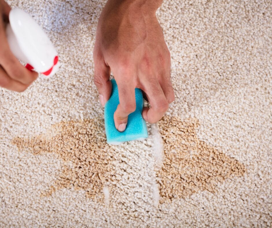 Chocolate spill on carpet carpet cleaning service 