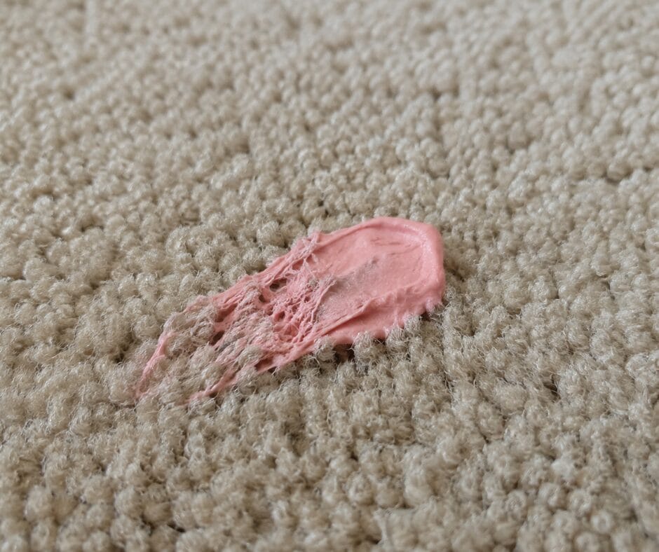 How to Remove Chewing Gum from Carpet Careclean Essex