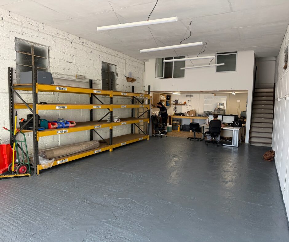 Careclean trying to set up and carry on after the fire and at their new HQ