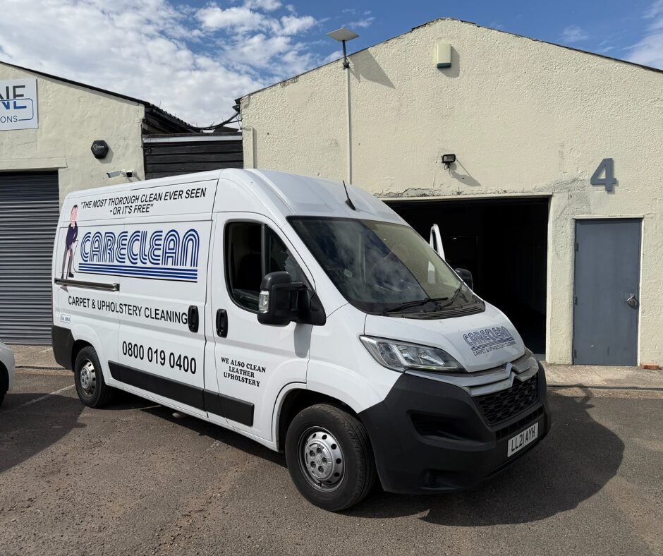 Careclean at new HQ after horrific fire at High land Farm Essex